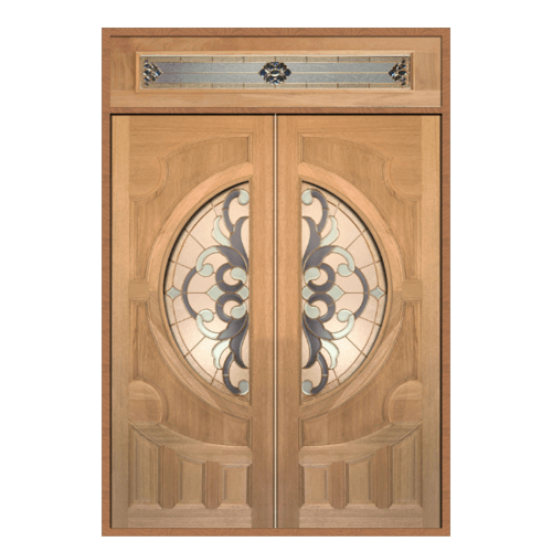 MAZTERDOOR Set 2 ประตูกระจกไม้จาปาร์การ์ ขนาด 160x240 Vanda-03