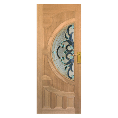 MAZTERDOOR ประตูกระจกสยาแดง ขนาด 100x180cm. VANDA-03