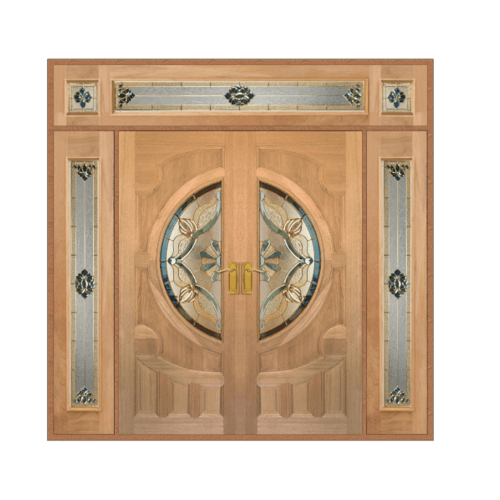 MAZTERDOOR SET 4 ไม้จาปาร์การ์ ขนาด 240x265cm. VANDA-02