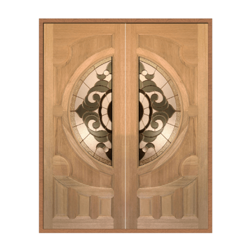 MAZTERDOOR SET 4 ไม้จาปาร์การ์ ขนาด 240x245 cm. VANDA-01