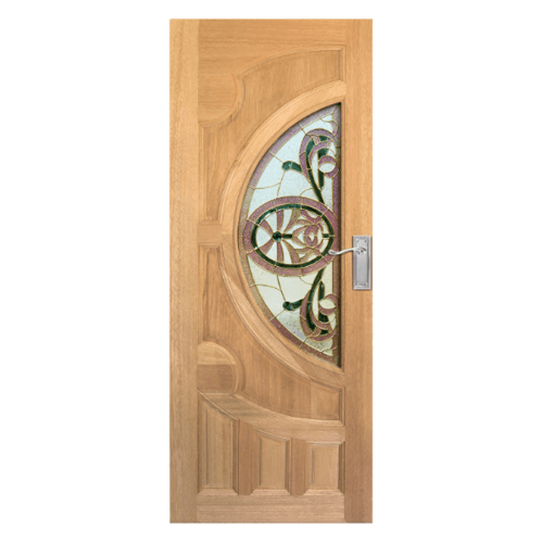MAZTERDOOR ประตูกระจกสยาแดง ขนาด 90x200cm. VANDA-10