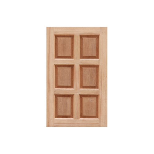 MAZTERDOOR หน้าต่างบานทึบ 6 ช่องไม้สยาแดง ขนาด 60X100 cm.