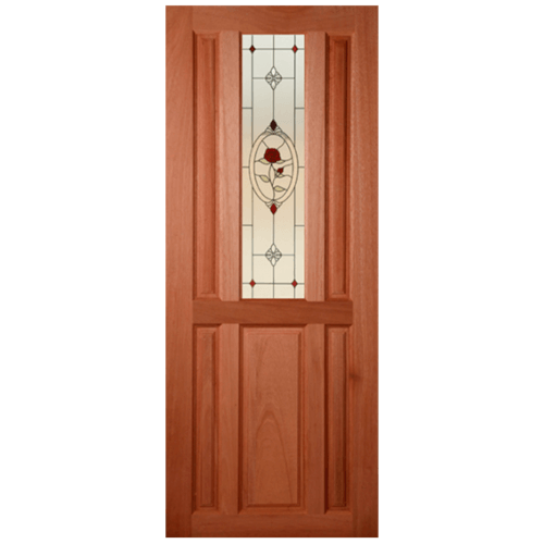 MAZTERDOOR ประตูกระจกไม้นาตาเซีย 80x200 cm. SS01/3
