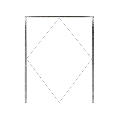 MAZTERDOORS ชุดวงกบประตูไม้ ไม้เนื้อแข็ง SET1 100x220ซม.