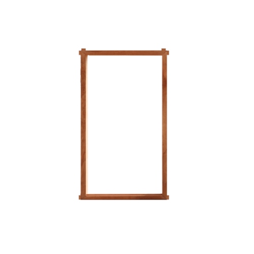 MAZTERDOOR วงกบหน้าต่างไม้เนื้อแข็ง 60x100cm. 1 ช่อง