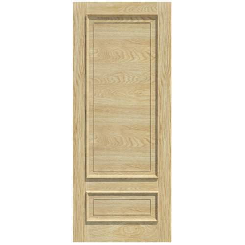 Masterdoors ประตูไม้สยาแดง บานทึบลูกฟัก ขนาด 90x200cm. SK-01