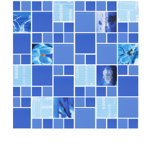 GLASCERA โมเสค ซีซั่นส์ เชนจ์ #3 MS-SCG-0003