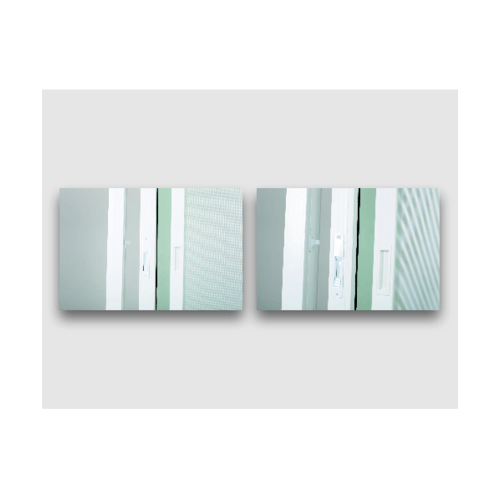 WELLINGTAN หน้าต่างไวนิล บานเลื่อน SS SWG1012 100x120ซม. สีขาว พร้อมมุ้ง