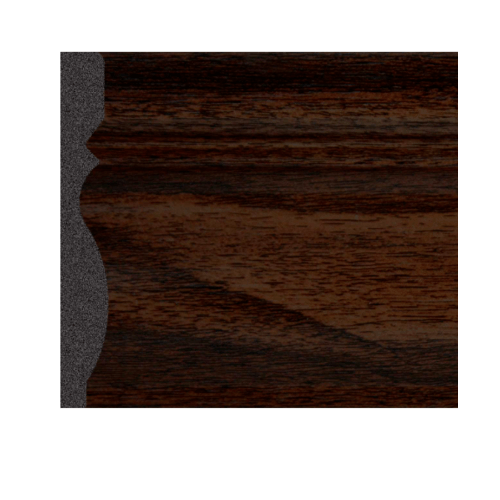 ជ្រីខាងក្រោម JC195-5 ពណ៌ Walnut ចាស់ 80x10x2900mm.