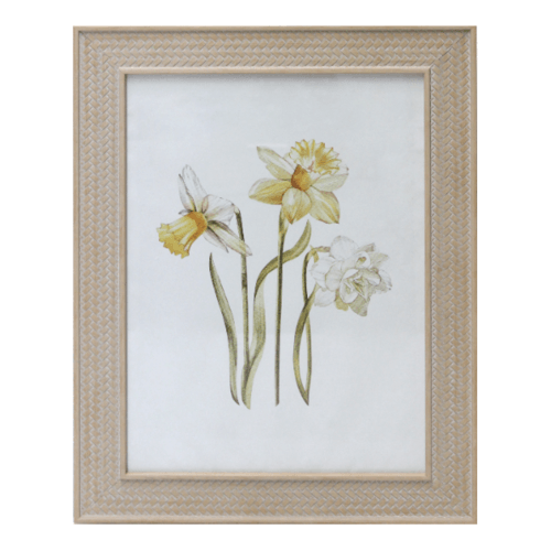 กรอบรูป ขนาด A3 วินเทจ สีMud-painted cream