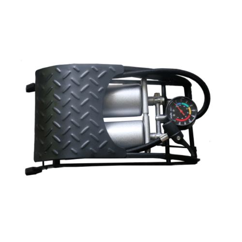 ที่สูบลมแบบเหยียบ กระบอกสูบคู่  รุ่น F959C ขนาดกระบอกสูบ 55mm x 120mm