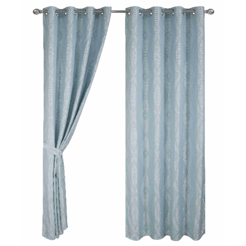 Davinci ผ้าม่านหน้าต่าง  150x160ซม. Grigio chiaro สีฟ้า