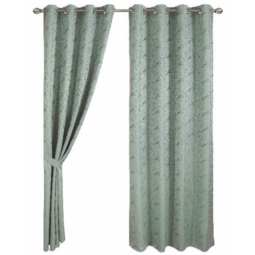 Davinci ผ้าม่านประตู  150x250ซม. Hejo สีเขียว