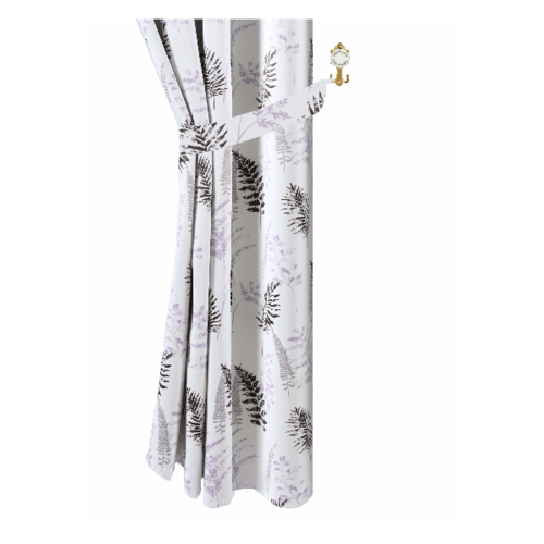 Davinci ผ้าม่านประตู  150x250ซม.  Morado สีเทา