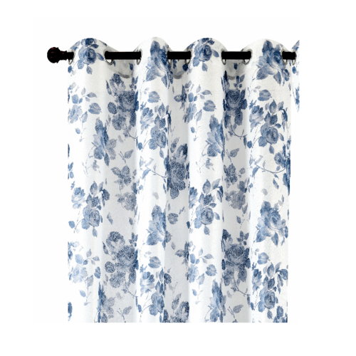 Davinci ผ้าม่านหน้าต่าง  150x160ซม.  Cinzento สีฟ้า