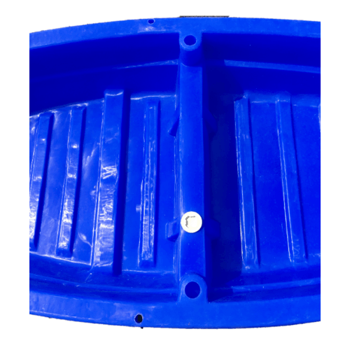 POLLO เรือพายพลาสติก 1 ทีนั่ง ขนาด 95x182x35ซม. รุ่น PFB-180BL สีน้ำเงิน