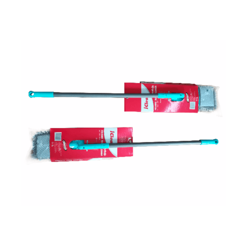 ICEAN ม็อบดันฝุ่น ผ้าไมโครไฟเบอร์ พร้อมด้ามอลูมิเนียม รุ่น HY0181A ขนาด 48x131x16 ซม. สีเขียว