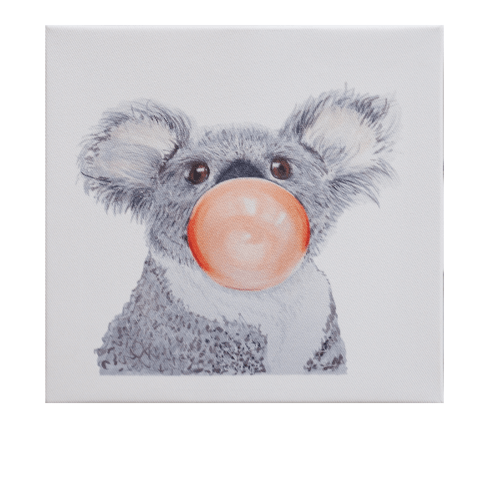 รูปภาพพิมพ์ผ้าใบ Animals C2020-10ขนาด 30x20ซม. (ก.xส.) NICE (รูป สัตว์ต่างๆ)