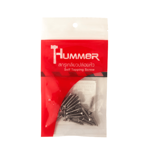HUMMER สกรูเกลียวปล่อยหัว F-HM434 ขนาด 4x3/4