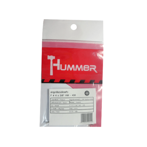 HUMMER สกรูเกลียวปล่อยหัว F-HM438 ขนาด 4x3/8