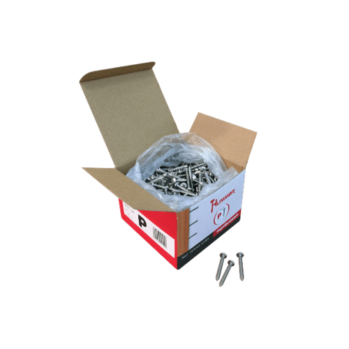 HUMMER สกรูเกลียวปล่อยหัว P-HM10112 ขนาด 10x1-1/2 (500ตัว/กล่อง)