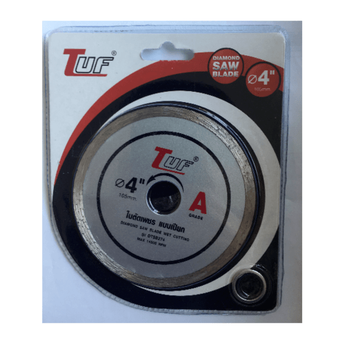 TUF ใบตัดเพชร เกรด A 4x1.6x20-16mm ตัดน้ำ รุ่น DTSB274