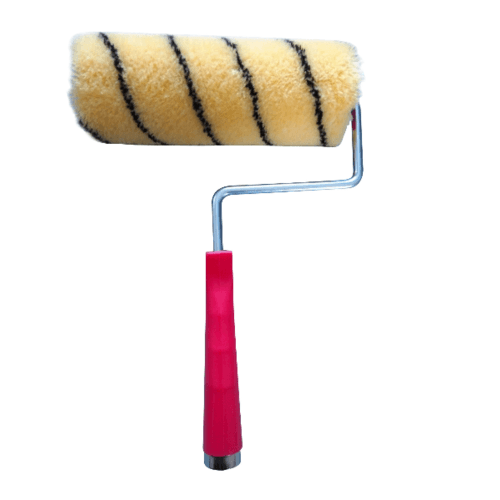 HUMMER ลูกกลิ้งทาสี พร้อมด้าม(G-009) รุ่น DTPT325 สีเหลือง-ดำ 7นิ้ว