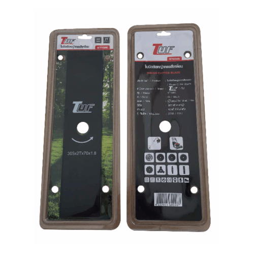 TUF ใบมีดตัดหญ้าทรงสีเหลี่ยม KT0306 305x70x1.8mm