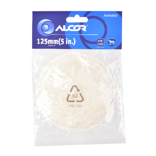 ALCOR แผ่นขัดเงาขนแกะ 125MM (5