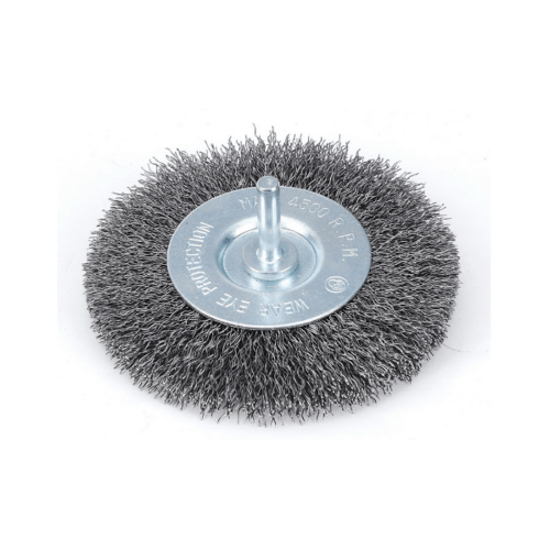 แปรงลวดเหล็กกลมมีแกน 100MM(4”) รุ่น A447309 ALCOR
