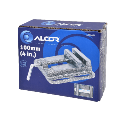 ALCOR แท่นนจับชิ้นงาน 100MM. 4IN A216404 สีโครเมี่ยม