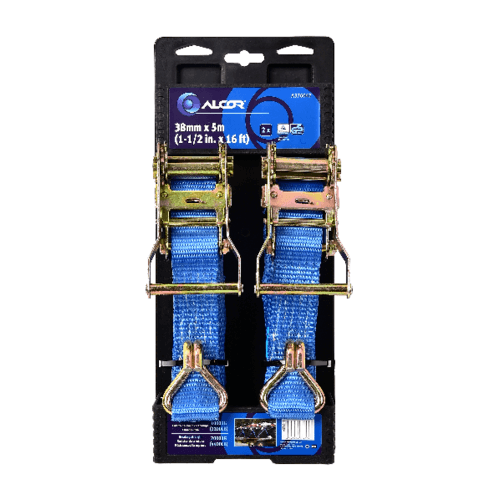 ALCOR สายรัด รุ่น A376042 5Mx38MM 1000KG 2PC