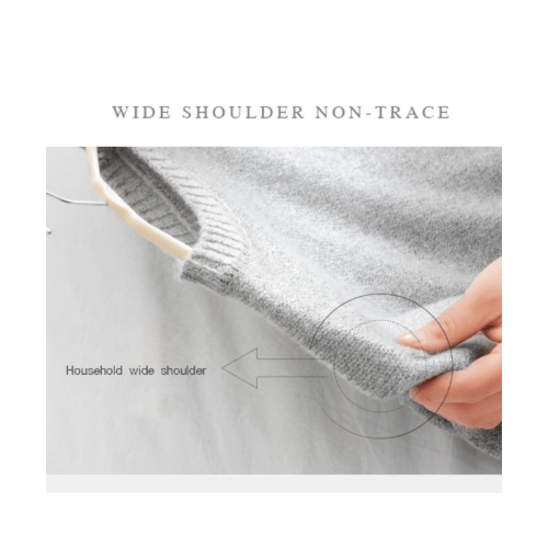 SAKU ไม้แขวนเสื้อพลาสติกกันลื่น รุ่น AN01 สีม่วง  บรรจุ 10ชิ้น/แพ็ค