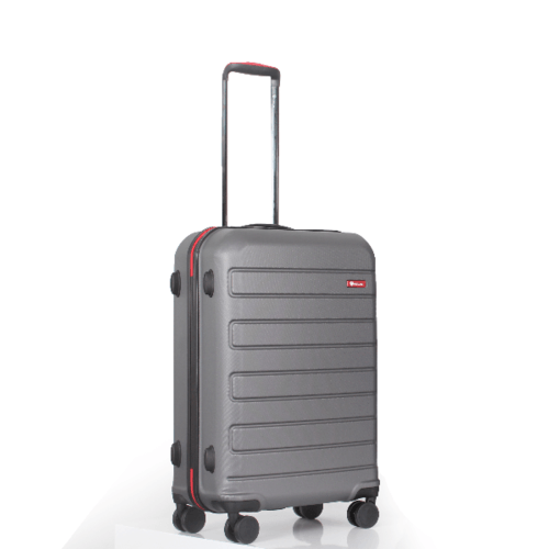 WETZLARS กระเป๋าเดินทาง ABS ขนาด 24 นิ้ว สีเทาเข้ม A-9361GR-2