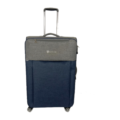 WETZLARS กระเป๋าเดินทางผ้า ขนาด 28 นิ้ว B-346BL-3 สีน้ำเงิน