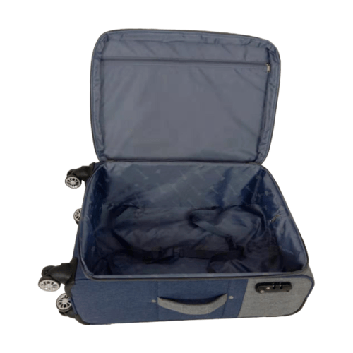 WETZLARS กระเป๋าเดินทางผ้า ขนาด 28 นิ้ว B-346BL-3 สีน้ำเงิน
