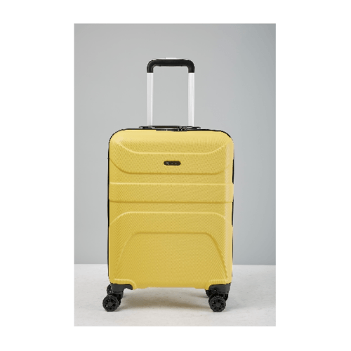 WETZLARS กระเป๋าเดินทาง ABS ขนาด 20 นิ้ว CTH0011-1 สีเหลือง