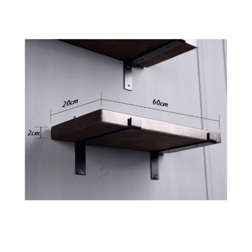 DELICATO ชั้นวางของ รุ่น SY06 20X60X2ซม. สีน้ำตาล