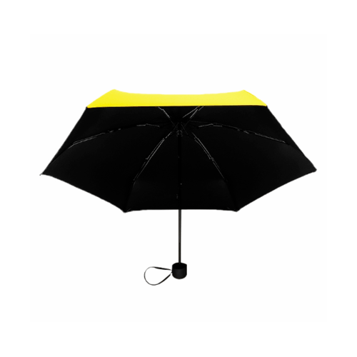 ร่มกันแดดมินิ UV50+ รุ่น HH-2015A YEL/BLK สีเหลือง-ดำ