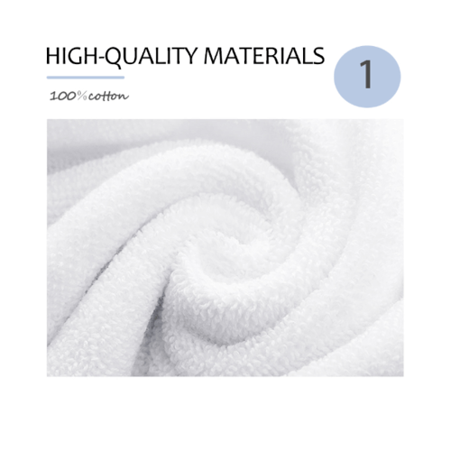 COZY ผ้าขนหนู Hotel รุ่น รุ่น LL01 ขนาด 70×140 ซม.  สีขาว