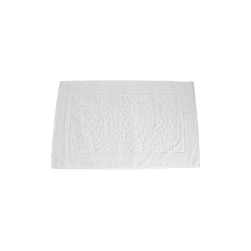 COZY ผ้าเช็ดเท้าโรงแรม ขนาด 50×80×0.45 ซม. รุ่น LL05 สีขาว