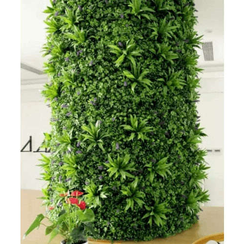 ต้นไม้เทียมติดผนัง รุ่น MZ189003A  ขนาด 100×100×5 ซม.  สีเขียว Tree‘O