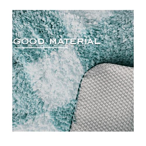 COZY พรมเช็ดเท้า 40×60×1.5cm. รุ่น JHX-15 สีน้ำเงิน