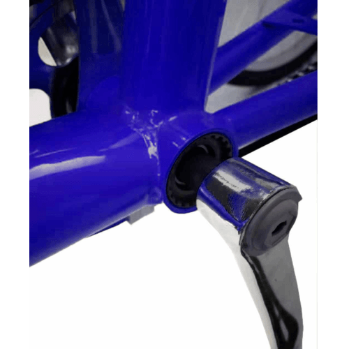 จักรยานสามล้อผู้ใหญ่ ขนาด 24 นิ้ว ตระกร้าใหญ่ รุ่น BL002 BL สีน้ำเงิน