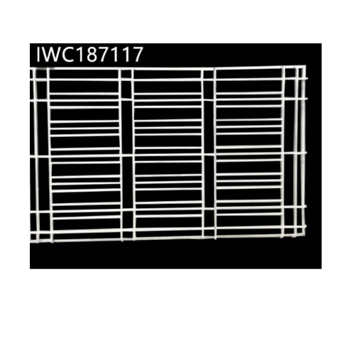 ลินเนียร์ เหล็กดัดหน้าต่าง IWC187117 (ติดครอบ) 180x110ซม. สีขาว