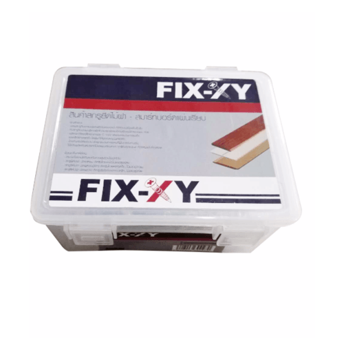 FIX-XY สกรูยึดไม้ฝาปลายแหลม ขนาด #8 ยาว 45มม. บรรจุ 250ตัว/กล่อง สีิเงิน