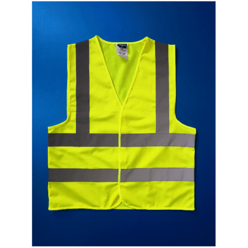 Protx เสื้อจราจรสะท้อนแสง ขนาด XL Z0010-H1XL สีเหลือง