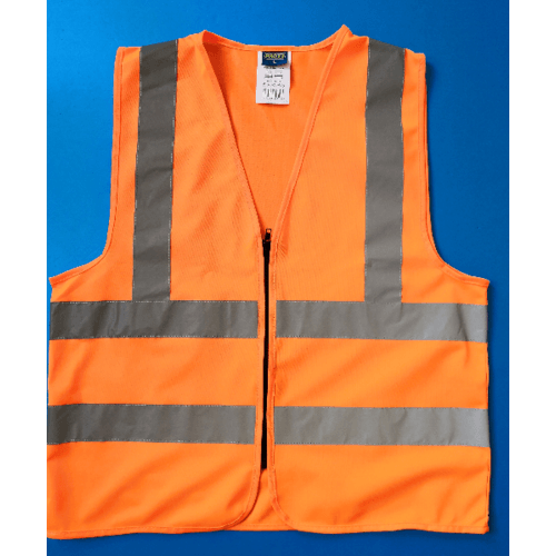 Protx เสื้อจราจรสะท้อนแสง Z0008-H2XXL ขนาด XXL สีส้ม