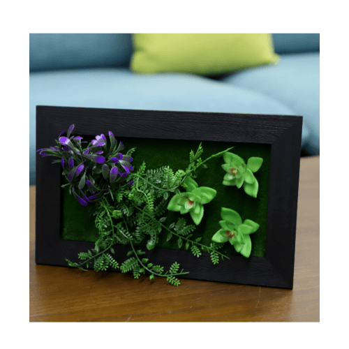 ต้นไม้เทียมติดผนัง ZXJL-014 ขนาด 15x24x7 ซม.