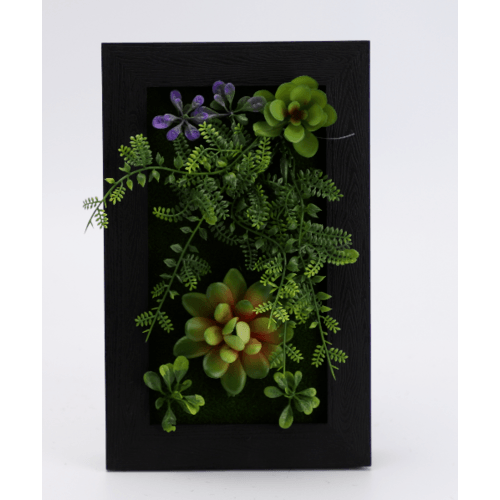 ต้นไม้เทียมติดผนัง ZXJL-015 ขนาด 15x24x7 ซม.